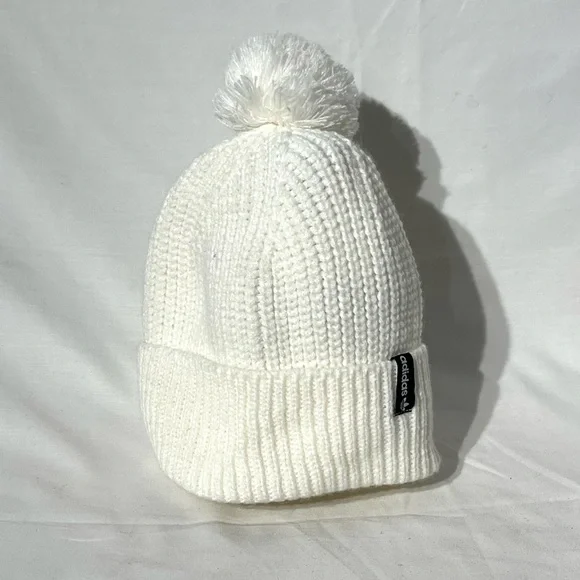 adidas Pom Beanie White NWOT - Picture 10 of 10